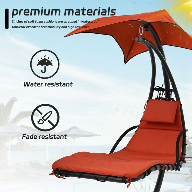 Treepod Hanging Patio Chair with Stand, Zero Gravity