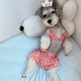 thumbnail image 6 of HQREA Dog Bikini Swimsuit Summer Puppy Bathing Dress Beach Clothes Cat Costume for Puppy Cat, 6 of 6