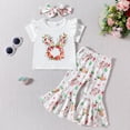 aDJFDGT First Day Of Kindergarten Outfits for Girls Toddler Girls Short