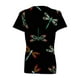 thumbnail image 5 of Camiseta estampada de moda para mujer Blusa de manga corta con cuello en V Tops casuales Pompotops  hkajfhjk471750, 5 of 5