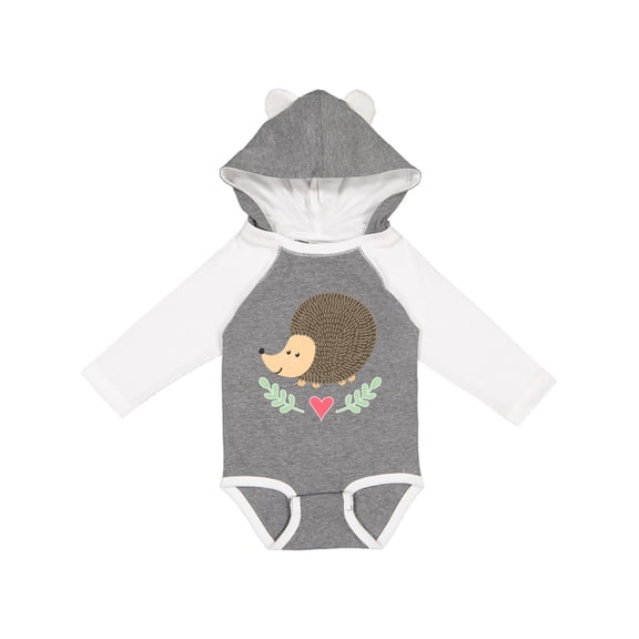 Inktastic Hedgehog Lover Girls Girls Long Sleeve Baby Bodysuit