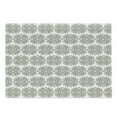 thumbnail image 1 of Taupe Cutting Board, Vintage Round Baroque Style Ornament Pattern in Damask Inspired Design Botany Garden, Decorative Tempered Glass Cutting and Serving Board, Large Size, Taupe White, by Ambesonne, 1 of 1