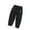 Black, variant on Fesfesfes Boys And Girls Sweatpants Children Casual Thin Pants Toddler Elastic Waistband Pants