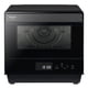 thumbnail image 1 of Horno compacto Panasonic HomeChef 7 en 1 con horneado por convección, freidora de aire, vapor, cocción lenta, fermento, 1200 vatios, 0,7 pies cúbicos con interior fácil de limpiar - NU-SC180B (negro), 1 of 5