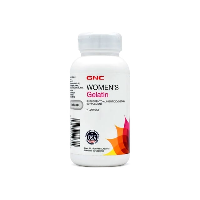 Suplemento Alimenticio de Gelatina Womens GNC 60 Cápsulas GNC 100109014