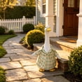 thumbnail image 5 of PONPRNGY Spring Porch Goose Outfit for Cement Statue Goose Shirt Costume for Summer Outdoor Yard Lawn Patio Decor, 5 of 6