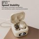 thumbnail image 3 of Small Portable Invisible Earphones with Lanyard Wireless BT Headphones with Power Display Noise Cancelling Earbuds For Sleep Work, 3 of 5