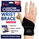 thumbnail image 1 of Muñequera desarrollada por médicos – Muñequera para artritis del túnel carpiano, tendinitis, soporte de mano – Ideal para fitness, levantamiento de pesas – Manual incluido (negro (pequeño, 1 paquete),, 1 of 7