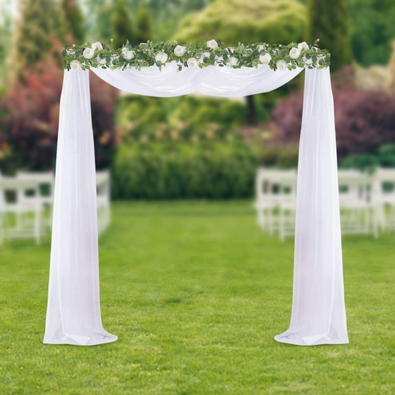 10x10ft Wedding Arch Backdrop Metal Square Flower Stand for Weddings Party Decor