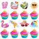 thumbnail image 1 of Paquete de 32 adornos para cupcakes de playa y verano de Rsstarxi, decoración para fiestas, 1 of 7