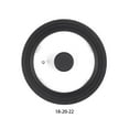 thumbnail image 4 of Thinsony Food Grade Silicone Pot Cover Rust-resistant Good Sealing Kitchen Easy To Clean Pot Lid black 18-20-22, 4 of 6