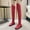Hot, variant on jsaierl Knee High Boots Women Winter Sexy Autumn Round Low-heeled Women's Lace Up Boots