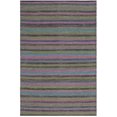 thumbnail image 1 of Safavieh Striped Kilim Grey Contemporary Rug - 4' x 6', 1 of 4