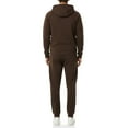 thumbnail image 3 of Men's 2 Piece Tracksuits Sets Fleece Lined Jogging Sweatsuits Full Zip Hoodie & Sweatpants Warm Up Track Suits, 3 of 5