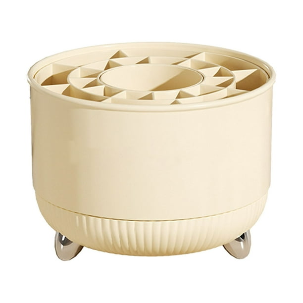 Soporte para brochas de maquillaje, organizador de brochas de maquillaje, soporte giratorio para brochas de maquillaje, organizador de brochas de maquillaje True Excellence