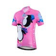 thumbnail image 3 of 2022 Maillot de ciclismo para niños y niñas, camiseta de manga corta para bicicleta de montaña o carretera, ropa de verano, color rosa, 3 of 5