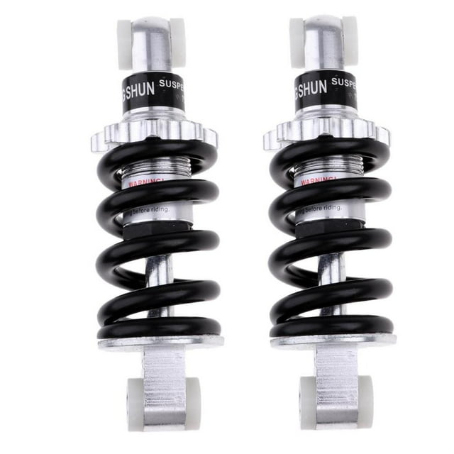 2x 750lbs bike Amortiguador de material acero Accesorios para vehículos Agujero de 8 mm DYNWAVEMX Mini bicicleta amortiguador trasero