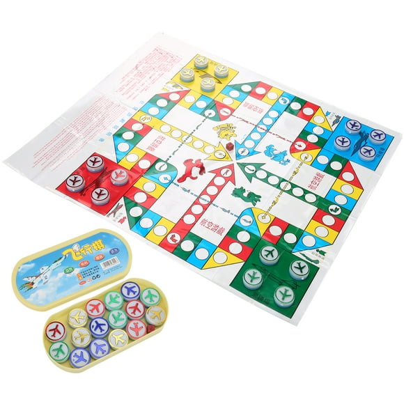 Parent-Child Game, Children Aeroplane Chess Flight Chess Board Game for Party Game for Child Game
