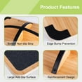 StrongTek Wooden Rocker Board for Core Strength and Stability Training ...