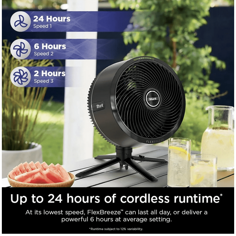 Shark FlexBreeze Pro Mist Fan Indoor and Outdoor Integrated
