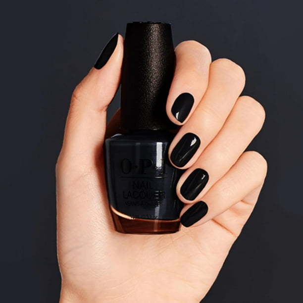 OPI Nail Lacquer by OPI, 0.5 oz Nail Color - Black Onyx - Walmart