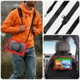 thumbnail image 6 of Case for Lenovo Tab 10.1 inch 2025 Release (TB-311FU/TB-311XU), 360 Rotating Stand Handle Pencil Holder Shoulder Strap Heavy Duty Shockproof Cover, Red, 6 of 7