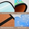 thumbnail image 2 of Bicycle and House in The Sky 4 Piece Bathroom Set Waterproof Bath Curtain Anti-Slip Mats and Toilet Pad Practical and Affordable 66x72in Curtain, 2 of 8