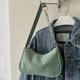 thumbnail image 5 of Bolso vagabundo de moda para mujer, bolso informal con cremallera para la axila, para regalo de cumpleaños (verde) Ehuebsd Para Estrenar, 5 of 9