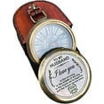 thumbnail image 2 of Engraved Compass Quote | Memory Present to My Husband Compass, Gift for Anniversary, Wedding Gift for Him, Fiance Gift I Miss You Long Distance Relationship Gift Boyfriend Gift, 2 of 7