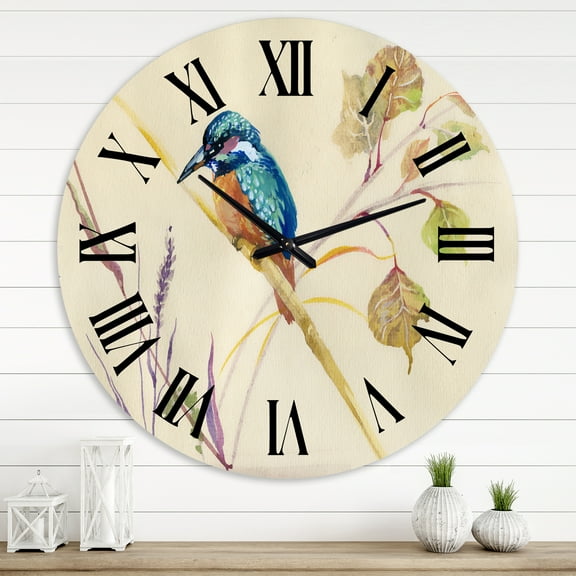Designart 1 in Traditional Wall Clock