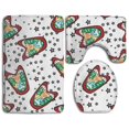 thumbnail image 1 of Juego de alfombras de baño ABPHQTO Boca Divertida 3 Piezas Alfombra de Baño Contorno y Tapa de Inodoro Cont-CHAPPLE-25960, 1 of 2