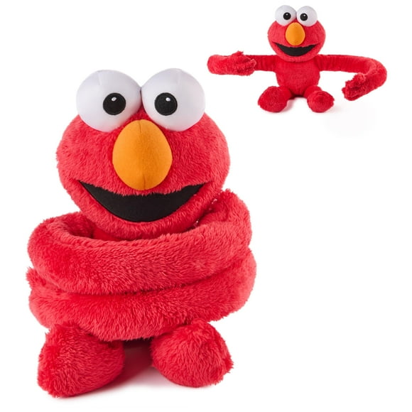 GUND Sesame Street Official Elmo Hug-a-Moves Plush, Plush Muppet, Sensory Toy, Premium Plush Toy for Ages 1 & Up, Red, 14â