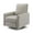 Performance Grey Eco Weave, variant on daVinci Penny Swivel Recliner, Performance Pale Blush Pink Eco-Weave