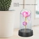 thumbnail image 4 of Rosa Iluminada En Cúpula De Cristal, Iluminación Ambiental, Luz De Flor Romántica Multiusos Para Aniversario De Mujer, 4 of 7