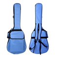 thumbnail image 1 of Gig Bag Double Strap Adjustable Padded Oxford Electric Guitar Case Ukulele Bag, 1 of 9