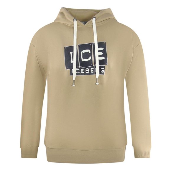 Ice Iceberg Mens Block Logo Hoodie