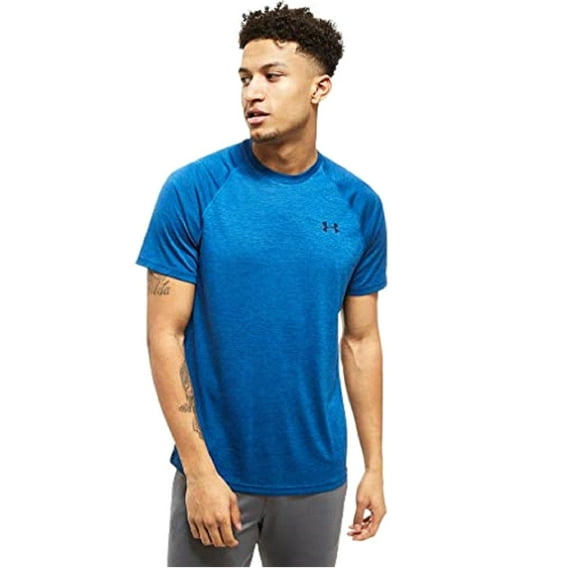Under Armour UA Tech Men's Moroccan Blue T-Shirt (Small)