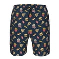 thumbnail image 3 of Fotbe Fastfood Trajes de Baño Estampados para Hombre, Shorts de Verano de Secado Rápido, Ropa de Playa, Bañadores-Medium, 3 of 6