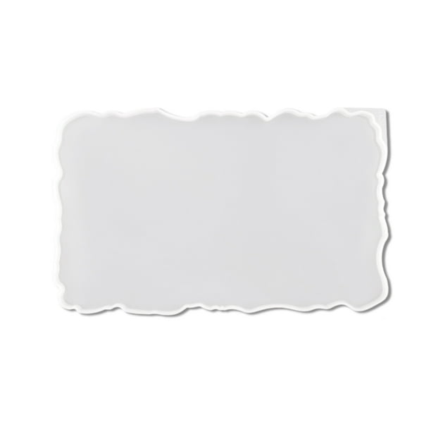 Fruta plato resina antiadherente moldes de silicona bandeja bandeja de arcilla molde de arcilla mesa adorno decoración artesanía artesanía suministros grande rectángulo Sweethay HA010256-02
