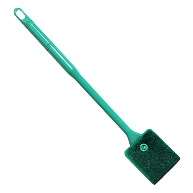 TISHITA Brosse de Nettoyage pour Verre d'Aquarium de Réservoir 40 cm, Grattoir à Algues, Vert
