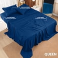 thumbnail image 2 of Juego de sábanas Utopia Bedding Queen de microfibra cepillada, 4 piezas, 2 of 7