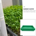thumbnail image 3 of LABSERRON Microgreens Growing Tray Plant Germination Trays Green Plastic 6Set 11.6X9.3In, 3 of 8