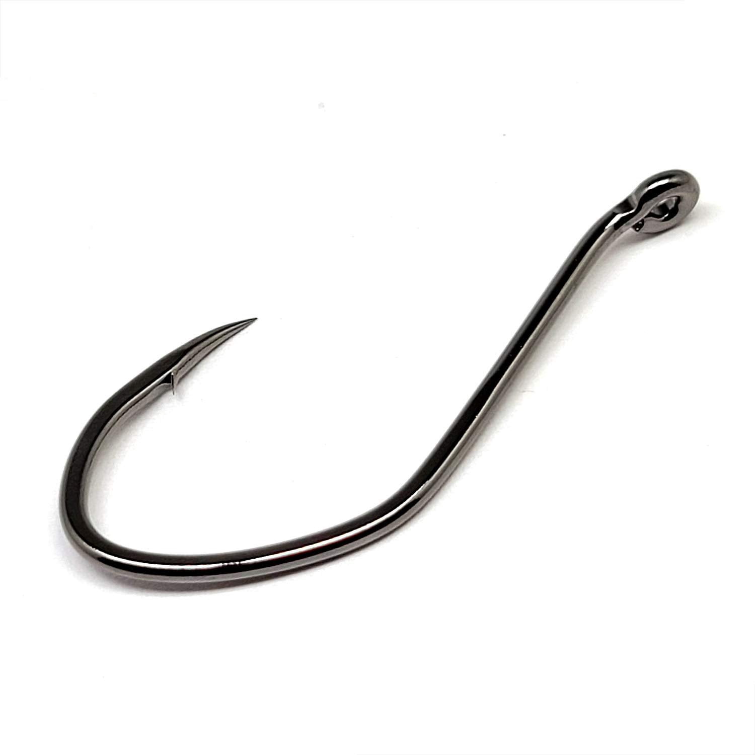 Gamakatsu Big River Bait NS Black Hook Size 7/0 25 Per Pack