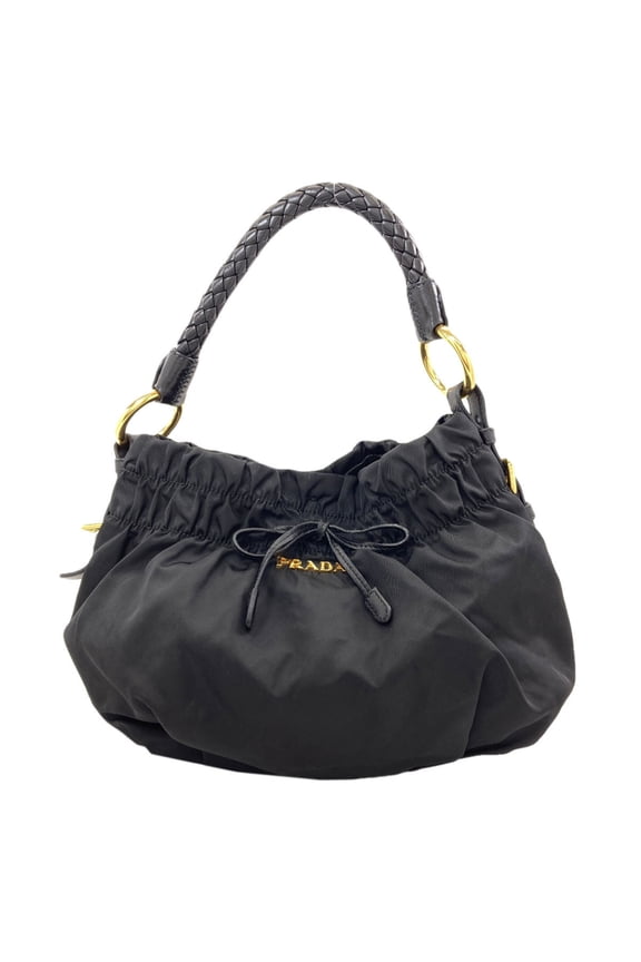 Pre-Owned Prada Ribbon Handbag, Nylon Material, Women's (PRADA)