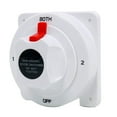 thumbnail image 1 of 12-36V White Battery Selector Switch Distribution Marine Boat Battery Switch Caravan Yacht Isolator Selector Switch, 1 of 7