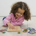 thumbnail image 6 of Coogam Wooden Geoboard Educational Toys with Activity Pattern Cards and Rubber Bands STEM Puzzle for 1 2 3 Years Old, 6 of 8