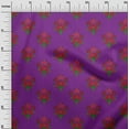 thumbnail image 2 of oneOone Polyester Lycra Fabric Leaves & Floral Block Decor Fabric Printed BTY 56 Inch Wide, 2 of 4
