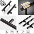 thumbnail image 2 of 10 Units Black Stainless Steel Door Knobs with Screws,Hole to Hole Center Distance 96mm, 2 of 5