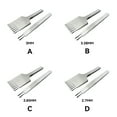 thumbnail image 4 of QualitChoice 2Pcs Leather Tool Hole Stitching Punch Sewing Teeth Spacing Lacing Hand Graving Weaving Steel Prongs Convenient 3MM, 4 of 6