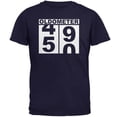 thumbnail image 1 of Milestone Birthday Oldometer Odometer Turning 50 Mens T Shirt, 1 of 1